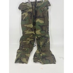 ORC Industries Trousers Improved‎ Rainsuit Camo Military Pants Mens Small